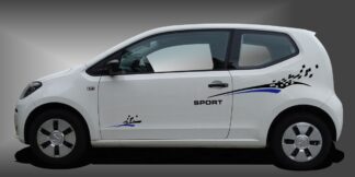 Die Autodekore Folie ist ein charismatischer Autoaufkleber für Kleinwagen, der dem Fahrzeug eine sportliche und moderne Intensität im Design verleiht. Das Set besteht aus modularen Einzelelementen im Baukastenprinzip. Geeignet für glatte, lackierte Fahrzeugoberflächen. Material: Hochwertige Plotterfolie (Mactac), UV-beständig, waschstraßenfest, rückstandslos entfernbar, Haltbarkeit über 10 Jahre.
