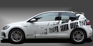 Das Car Styling ist ein lebendiger Folienaufkleber für Kompaktwagen, der dem Fahrzeug eine sportliche und moderne Intensität im Design verleiht. Das Set besteht aus modularen Einzelelementen im Baukastenprinzip. Geeignet für glatte, lackierte Fahrzeugoberflächen. Material: Hochwertige Plotterfolie (Mactac), UV-beständig, waschstraßenfest, rückstandslos entfernbar, Haltbarkeit über 10 Jahre.