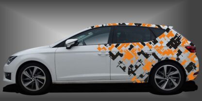 Camouflage Auto Dekor Limousine Set 719