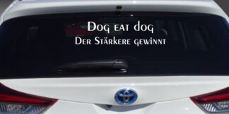 Autoaufkleber Böse Jungs, Heckscheibenaufkleber Spruch