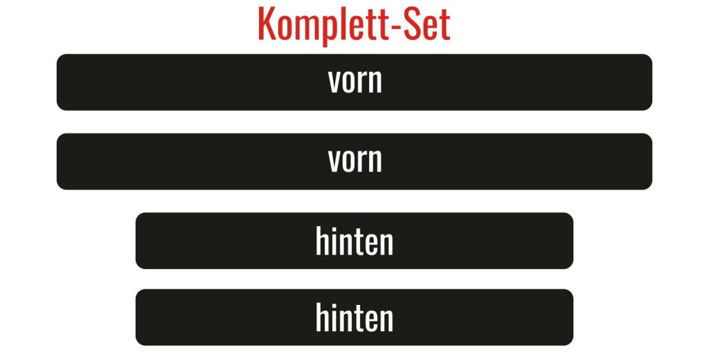 Auto Einstiegsleistenfolie Komplett-Set 605