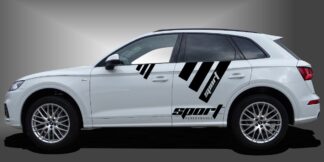 Der Vinyl Autoaufkleber ist ein sympathischer Autoaufkleber für SUVs, der dem Fahrzeug ein sportliches und modernes Styling im Design verleiht. Das Set besteht aus modularen Einzelelementen im Baukastenprinzip. Geeignet für glatte, lackierte Fahrzeugoberflächen. Material: Hochwertige Plotterfolie (Mactac), UV-beständig, waschstraßenfest, rückstandslos entfernbar, Haltbarkeit über 10 Jahre.