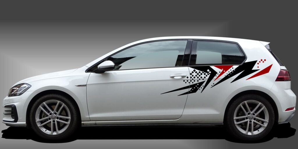 Design Folie Car Sticker 333x starkes Design fürs Auto
