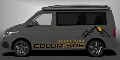 Camper Bus Aufkleber