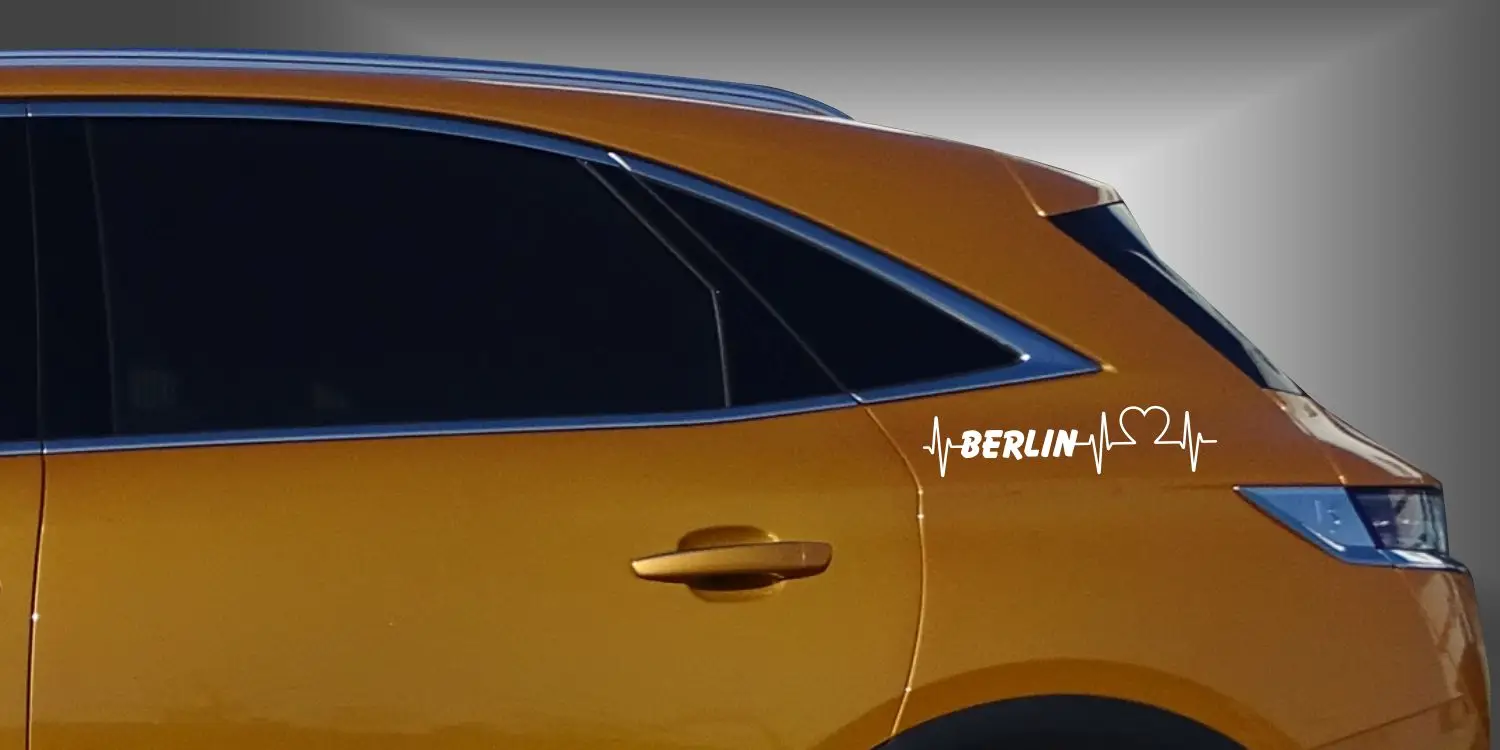 Spiegel Aufkleber Auto ✓ 333x starkes Design fürs Auto ✪