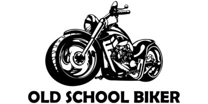 Old School Biker Ansicht
