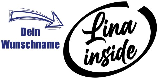 Lina inside Aufkleber