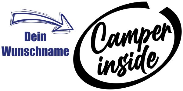 Camper inside Stickers