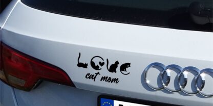 Katze Sticker Love No. 109 – Bild 4