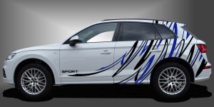 Seitenaufkleber SUV