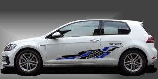 Seitenstreifen Aufkleber