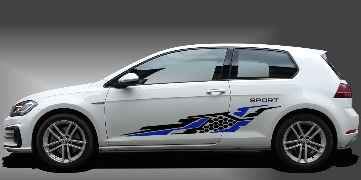 Seitenstreifen Aufkleber